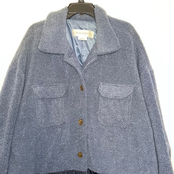 Treasure & Bond Mixed Media Shacket Size 3XL NWOT - Picture 4 of 14